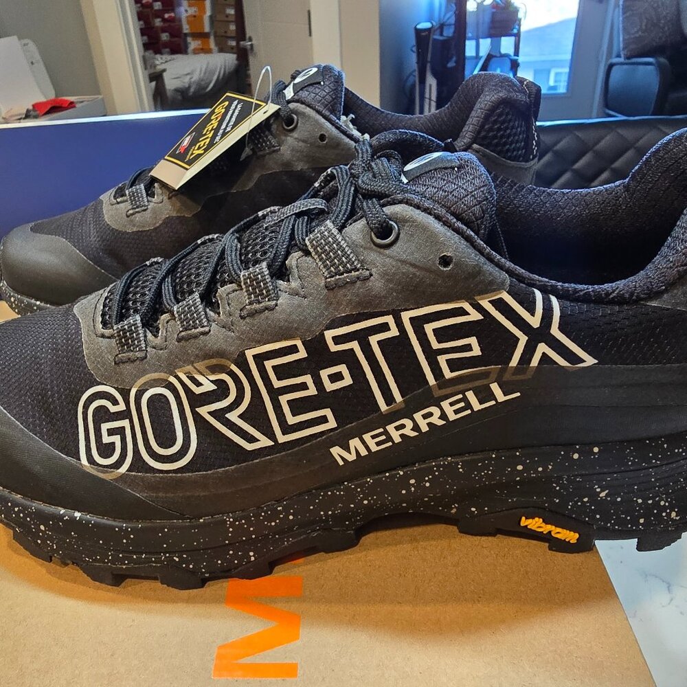 Merrell Moab Speed GTX SE Gore-Tex Black Men Reflective Trail Outdoor J036389 10